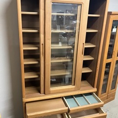 ロ 2511-322 （株）河口家具製作所 ダイニングボード 上下分割可 中古の画像