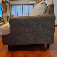 二人掛けソファ(布製)の画像