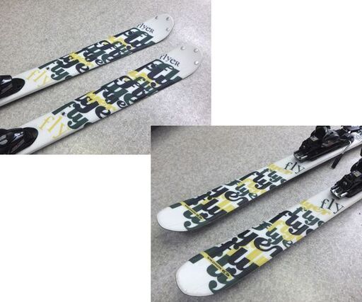 SALOMON 161cm Flyer ツインチップ フリースタイルスキー フリーライド