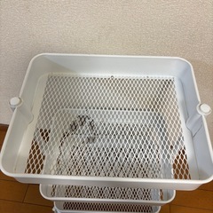 キッチンワゴン  収納の画像