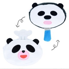 【新品】　パンダのおさじ リバーシブルペンケース　おさじとフライパンダAの画像