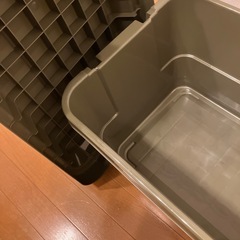 キャンプ収納ボックスの画像