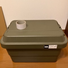 キャンプ収納ボックスの画像