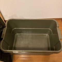 キャンプ収納ボックスの画像