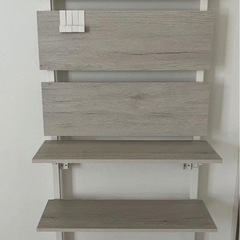 決まりました❗️　収納ラック　オープンラック　本棚　ハンガーラックの画像