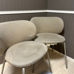 IKEA KRYLBO クリルボー チェアダークベージュの画像