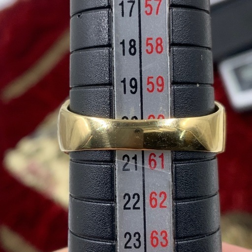 ウルフ&コンドル　枠K18 リング　7.3g 約20号