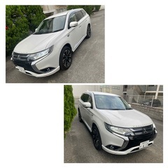☆検8年7月☆満充電38km☆H27年 アウトランダーPHEV GナビPKG４ＷＤ☆ドラレコ⭐︎スタッドレスタイヤホイル付⭐︎の画像