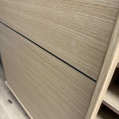 ニトリ　シューズボックス　下駄箱　玄関収納　ライトブラウンの画像