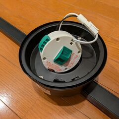 ダクトレール1m黒の画像