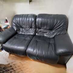 2人掛けソファー【取りに来られる方限定】の画像