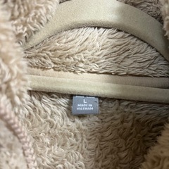 ユニクロ　フリース　レディース　Ｌサイズ　ベージュの画像