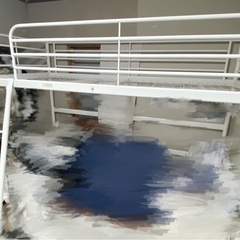 現在交渉中！IKEAロフトベッドSVARTA　　の画像