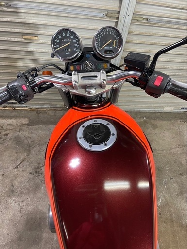 カワサキ ゼファー400 実動　車体　プラグ&バッテリー新品　大人シンプルカスタム　Z2仕様　始動動画有り　タイヤバリ山