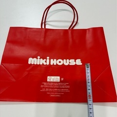 【新品未使用】MIKIHOUSE紙袋🛍️の画像