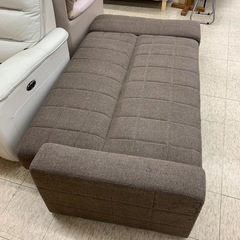 【ジモティー割引で最大15％OFF⭐️】リクライニングソファー オットマン付きの画像