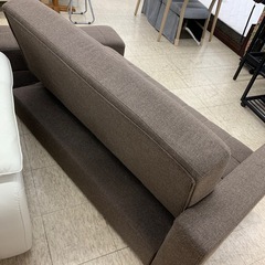 【ジモティー割引で最大15％OFF⭐️】リクライニングソファー オットマン付きの画像