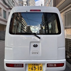 【大阪・西中島引取限定】トヨタ ピクシス 軽バン 白／走行13万km／走行良好✨車検あり（〜2026年10月）の画像