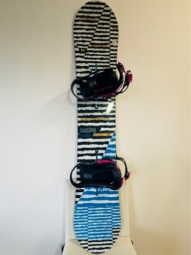 セット取引OK/Burton バートン スノボ板　feather 144cm