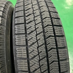 155/65R14 VRX2 2021年製造 バリ溝 4本の画像