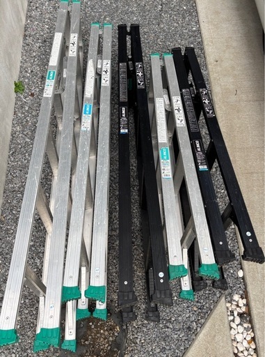 アルインコ　アルミ軽量脚立　4.5.6尺　まとめ売り5本