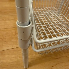 5段 収納かごラックの画像