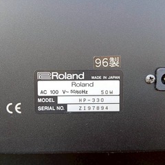 配送相談★神奈川県厚木市引取希望★電子ピアノRoland HP-330イス付きの画像