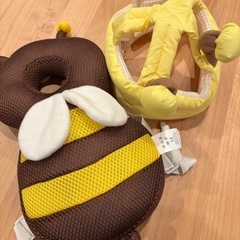 ごっつん防止リュック、ヘルメットの画像