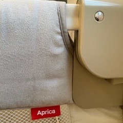 ApricaココネルエアープラスAB ベビーベッド  洗濯 丸洗い可能 収納バッグ付きの画像