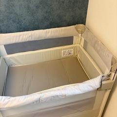 ApricaココネルエアープラスAB ベビーベッド  洗濯 丸洗い可能 収納バッグ付きの画像