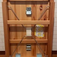 無印良品　MUJI　パイン材テーブル 折りたたみ式の画像