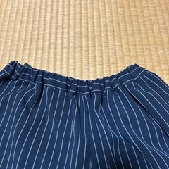 GU女児ワイドパンツセミロング丈 150サイズの画像