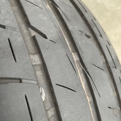 三菱純正　デリカD5     CV1Wシャモニー　18インチ　タイヤ　アルミホイール　４本の画像