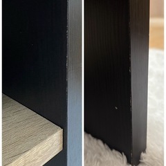 11月20日まで　アイリスオーヤマ　ローテーブル　黒の画像