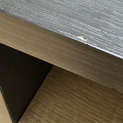 11月20日まで　アイリスオーヤマ　ローテーブル　黒の画像