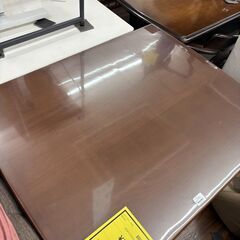 【ジモティー割あり】【ジャングル守口店】コタツダイニングセット　2人用の画像