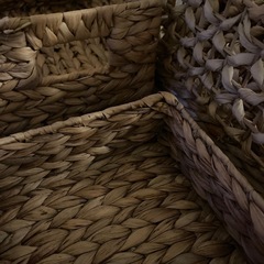 美品！ラタン収納4点セット
の画像