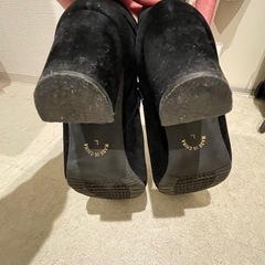 スウェード　ショートブーツLサイズの画像