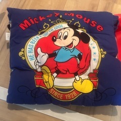 ポケット付き座布団の画像