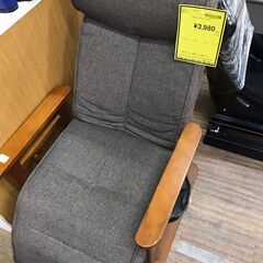 【ジャングルジャングル広陵店】家具　リクライニングチェア　ブラウン　椅子　チェア　1人用　【ジモティー特別価格！！】の画像
