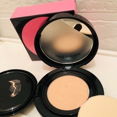 ETINNA メッシュエアネスナチュラルグロークッション 22N パフセットの画像