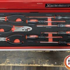 【久留米】【引き取り限定】【中古品】ASTRO PRODUCTS アストロプロダクツ TS194 ツールボックス 73点セット W540×D240×H260mm(ハンドル、バックル含む) ※モンキーレンチ200mm欠品 ※超美品！の画像