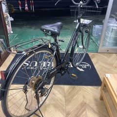 0611 サイモト NOTTINGHAM NEO ノッテンガムネオ 自転車 27型 BK の画像