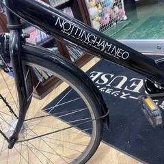 0611 サイモト NOTTINGHAM NEO ノッテンガムネオ 自転車 27型 BK の画像
