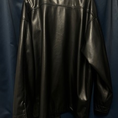 Chillfarオーバーサイズフェイクレザージャケットの画像