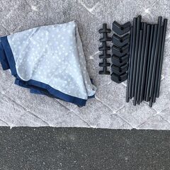 洗えるソフトベビーサークル ベビー用品 安全 保護グッズ🚚自社配送時💳代引き可🚚(現金、クレジット、スマホ決済対応)の画像