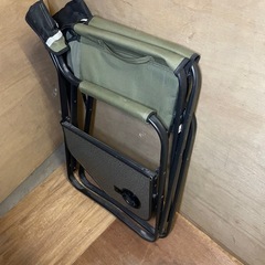 アウトドア　イス　グリーンの画像