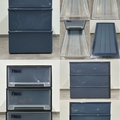 SNT1230 TENMA 天馬 Fitsケース　7個セット まとめ売り 収納 衣類 衣装ケース チェスト 引き出しの画像