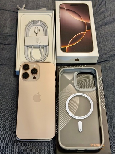 美品iPhone 16 Pro Max 256GB デザートチタニウム 手渡しのみ