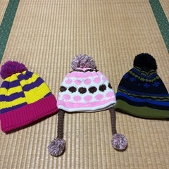 男児・女児ニット帽&手袋の画像